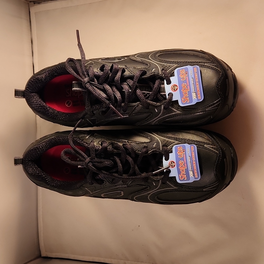 "Skechers Work Shape-ups," Black  7.5